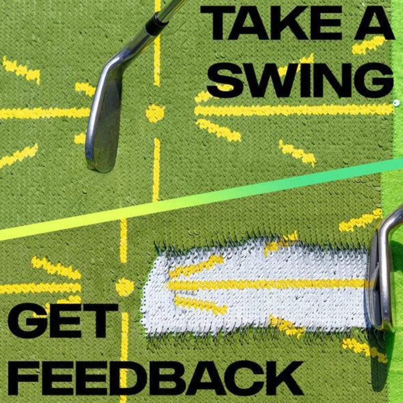 Golf Training Mat for Swing Path