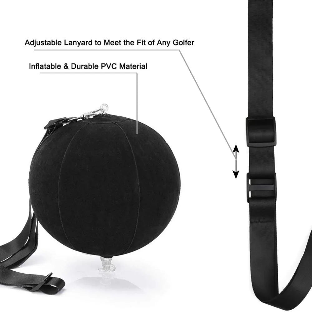 golf swing trainer ball with smart correction